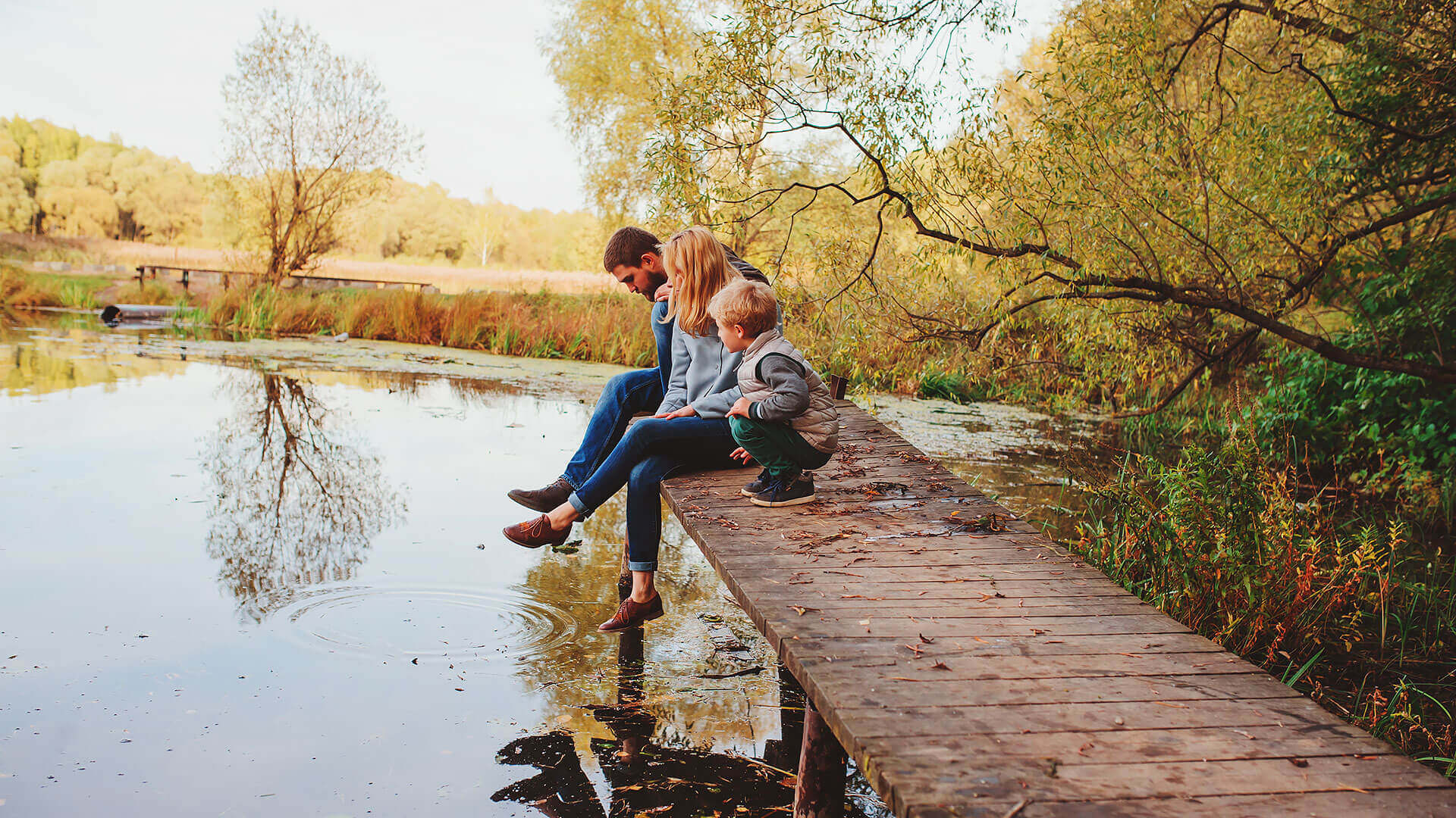 Family Spending Time Together Outdoors