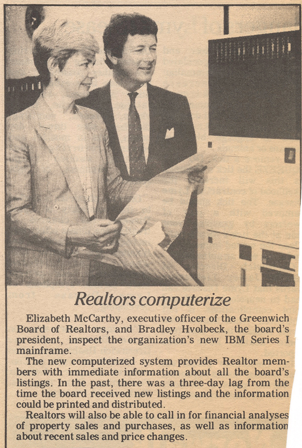 Realtors Computerize 1985