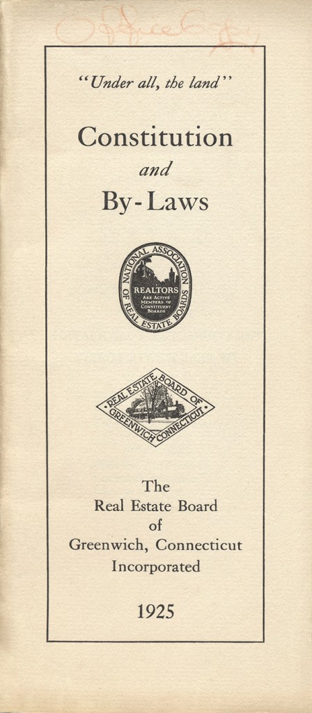 Constitution And By Laws 1925
